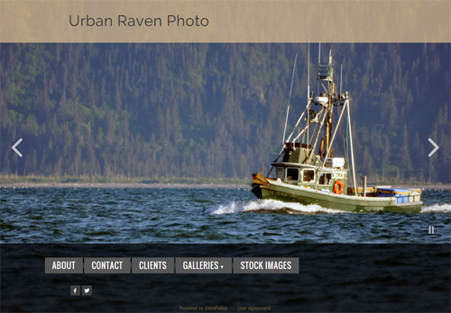 Screenshot of Urban Raven Photo